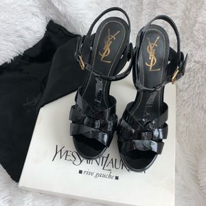 Yves Saint Laurent YSL Tribute Platform 
Heels